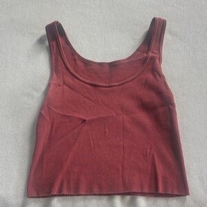 Brandy Melville Women's Ribbed Tank Top